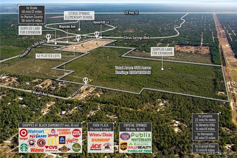 Large Acreage Land Assemblage Opportunity