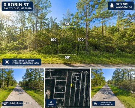 Waterfront Lot Near Gulf Coast