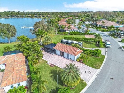 Waterfront RV Lot with Cabana