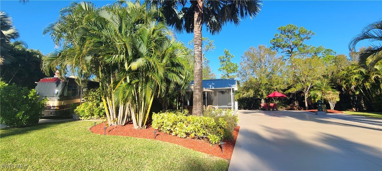 Furnished RV Lot with Coach House
