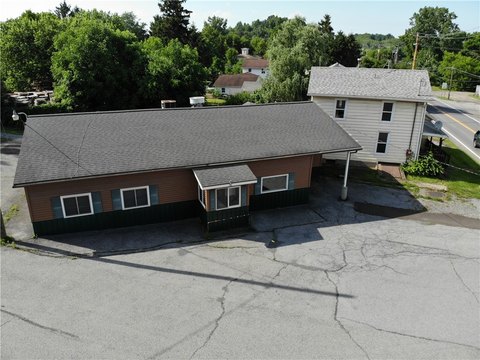 Commercial Property with Residential House