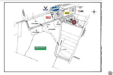 Subdividable Commercial Development Outlot