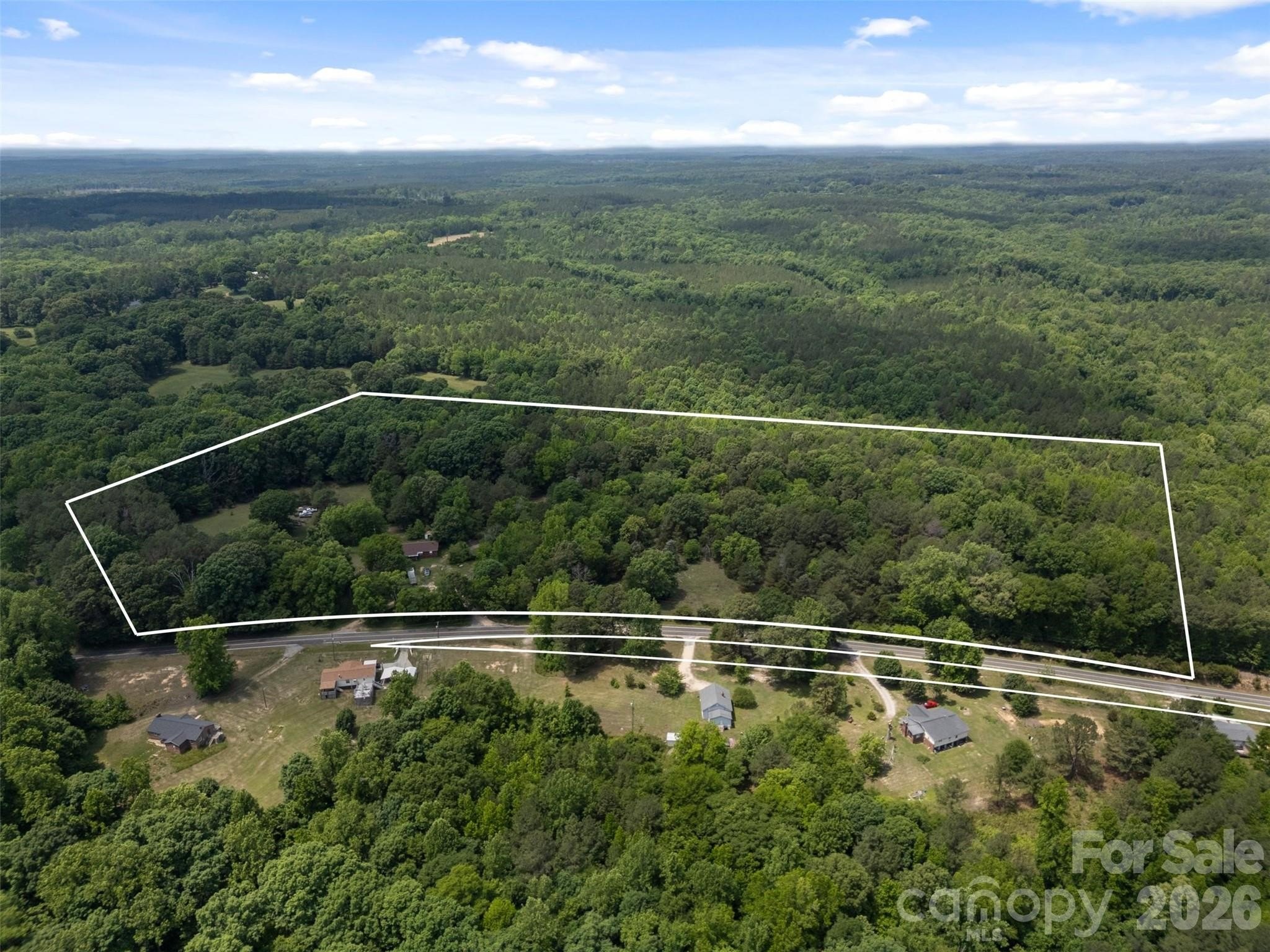 21 Acres with Ranch Home