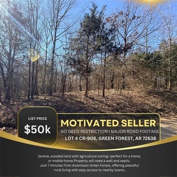 5 Acres in Green Forest