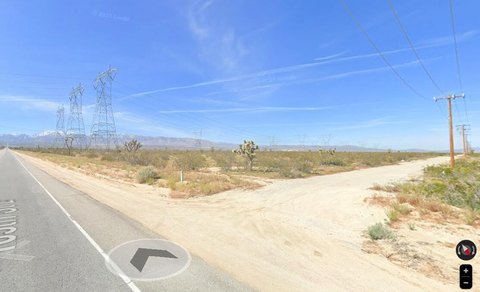 Rural Agricultural Land with Power Lines