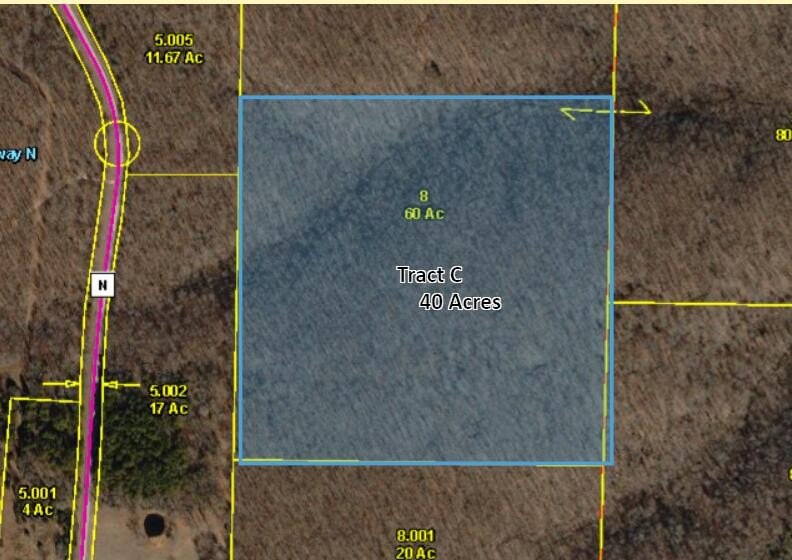 40 Acres Wooded Land, Ava