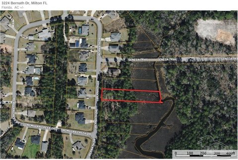 Waterfront Lot in Milton, Florida