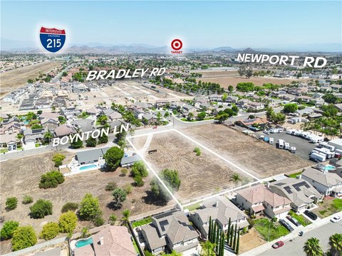 Menifee Land with ADU Potential