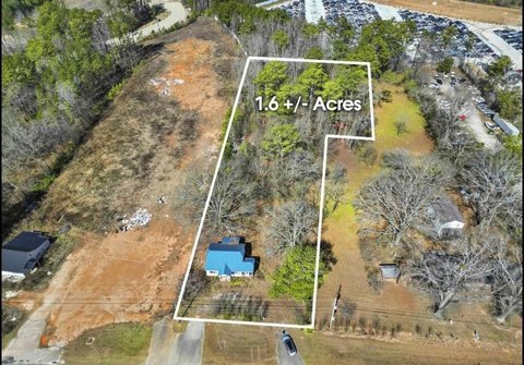 Fairburn Commercial Land with Home