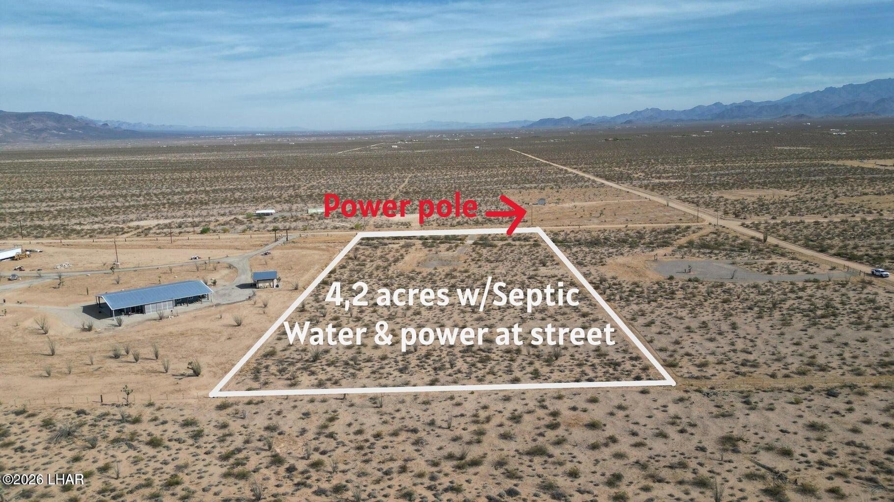 Fenced Land Parcel in Yucca