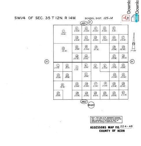 Residential Land in Tehachapi, CA