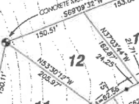 Wooded Lot Near Golf Course