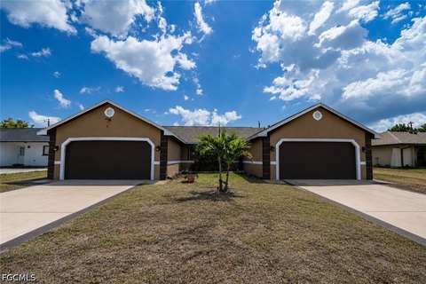 Cape Coral Duplex For Sale
