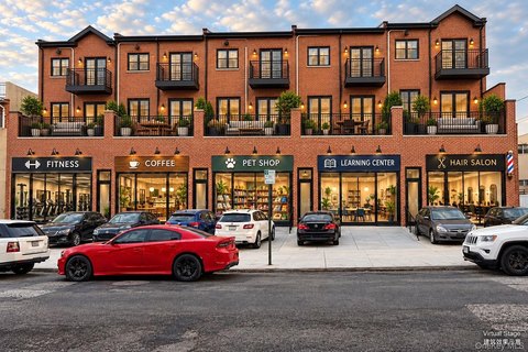 Mixed-Use Building with Retail Space