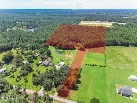 Land with Pond and Building