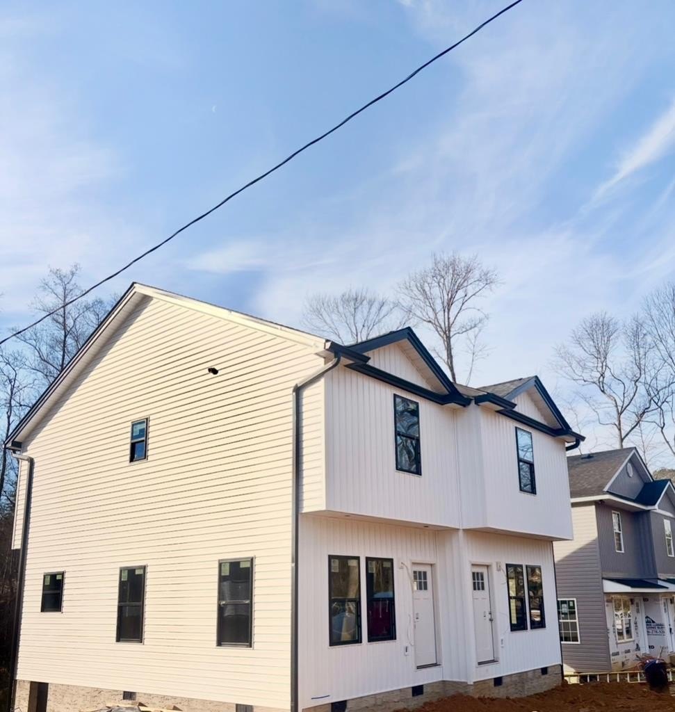 New Duplex Under Construction
