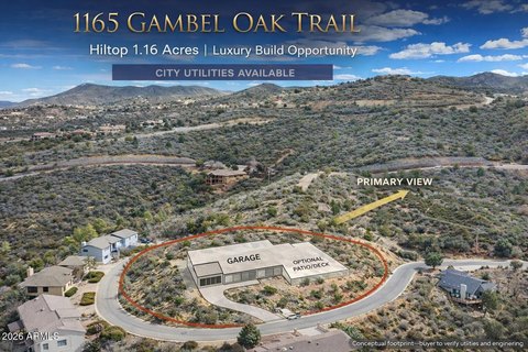 Prescott Homesite with Mountain Views