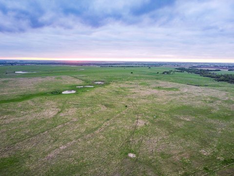 Grassland Tract with Ponds and Creek