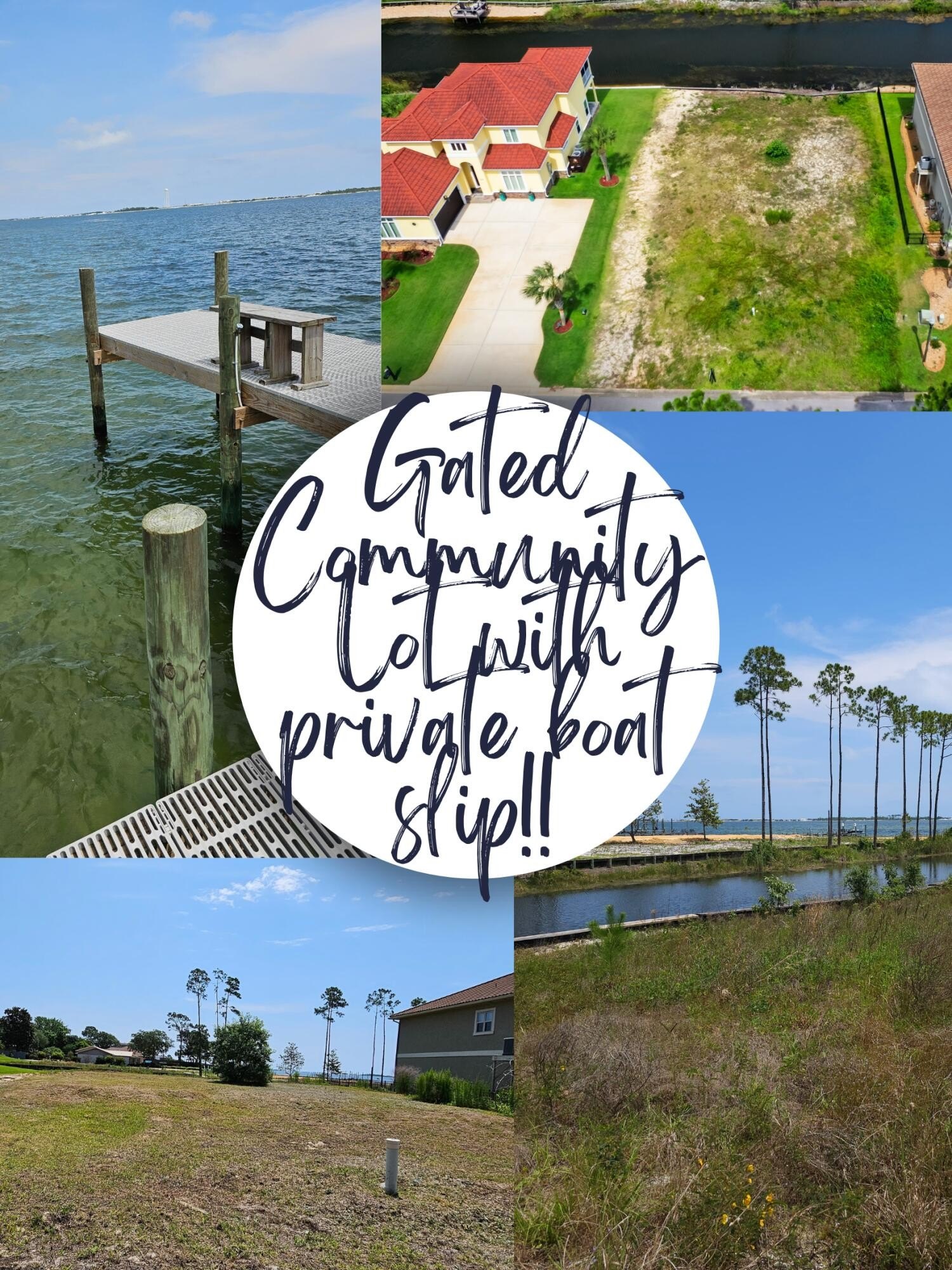 Waterfront Lot with Boat Slip