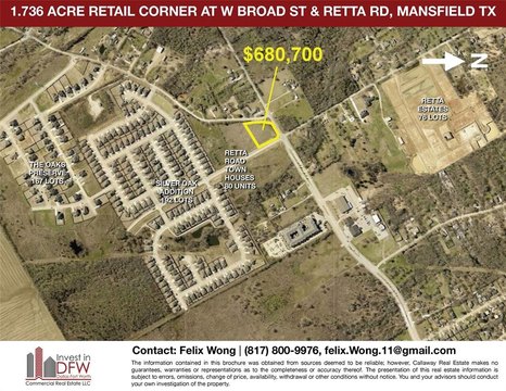 Retail Ready Corner Land