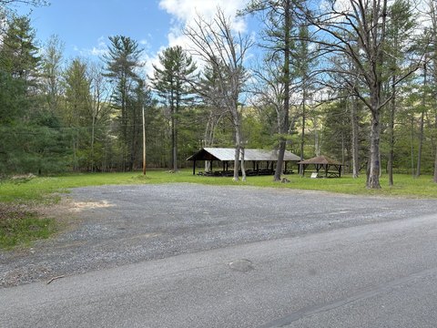 Wooded Campground Land with Pavilion