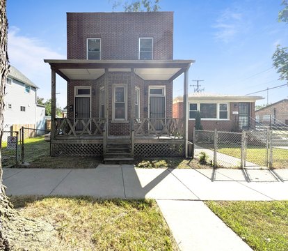 Brick Two-Unit Duplex