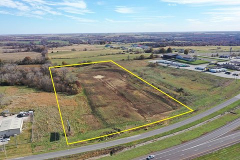Commercial Development Land with Dirt Pads