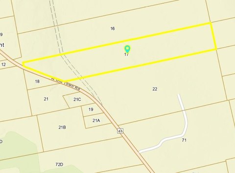 Expansive Land in Old Town, Maine