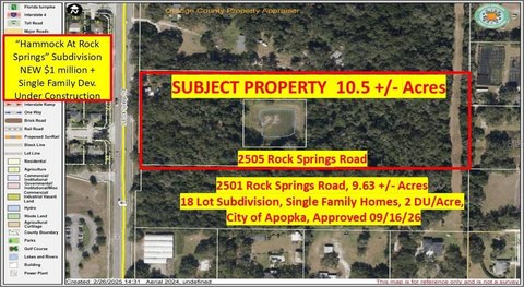 Land, APOPKA, FL