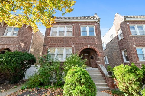 Brick Two-Flat with Garage