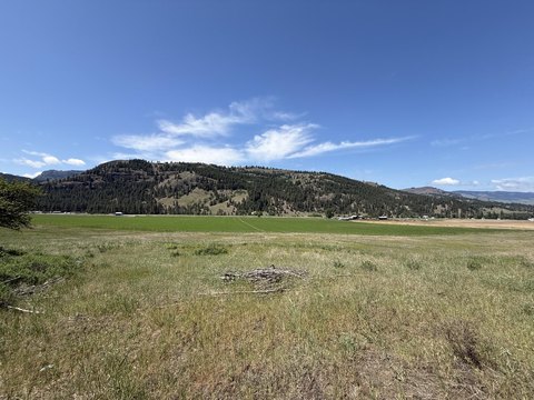 Land with Valley and Mountain Views