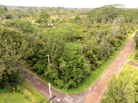 Two-Acre Corner Lot in Keaau