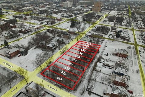 Residential Land in Detroit's North End