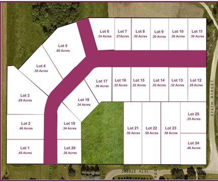 Residential Land in Quasqueton, Iowa