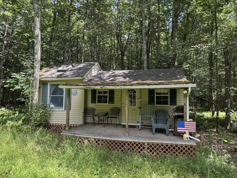 Wooded Land Parcel with Cabin