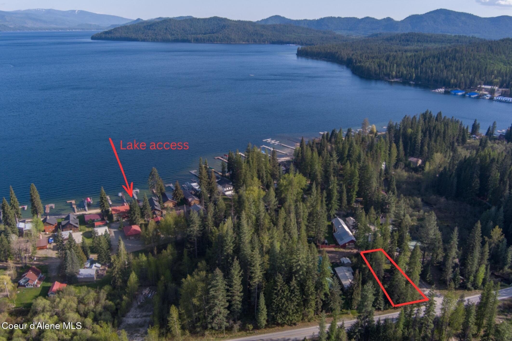 Priest River Land with Beach Access