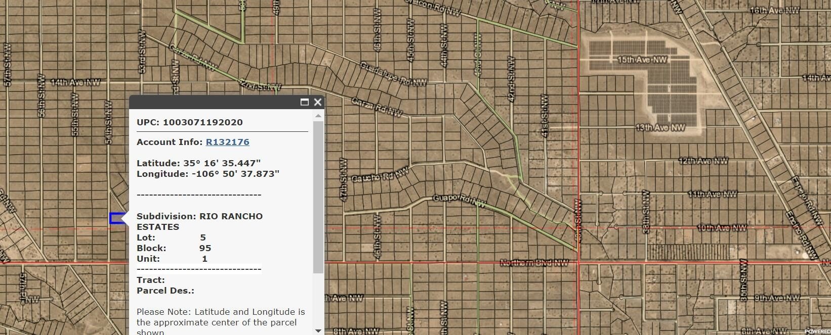 Acre of Land in Rio Rancho