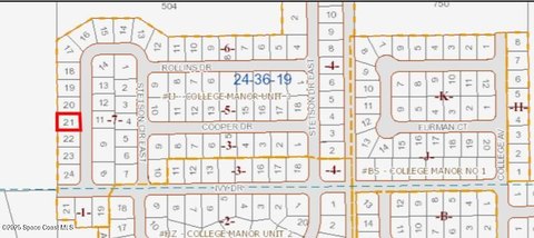 Cocoa, FL Buildable Lot