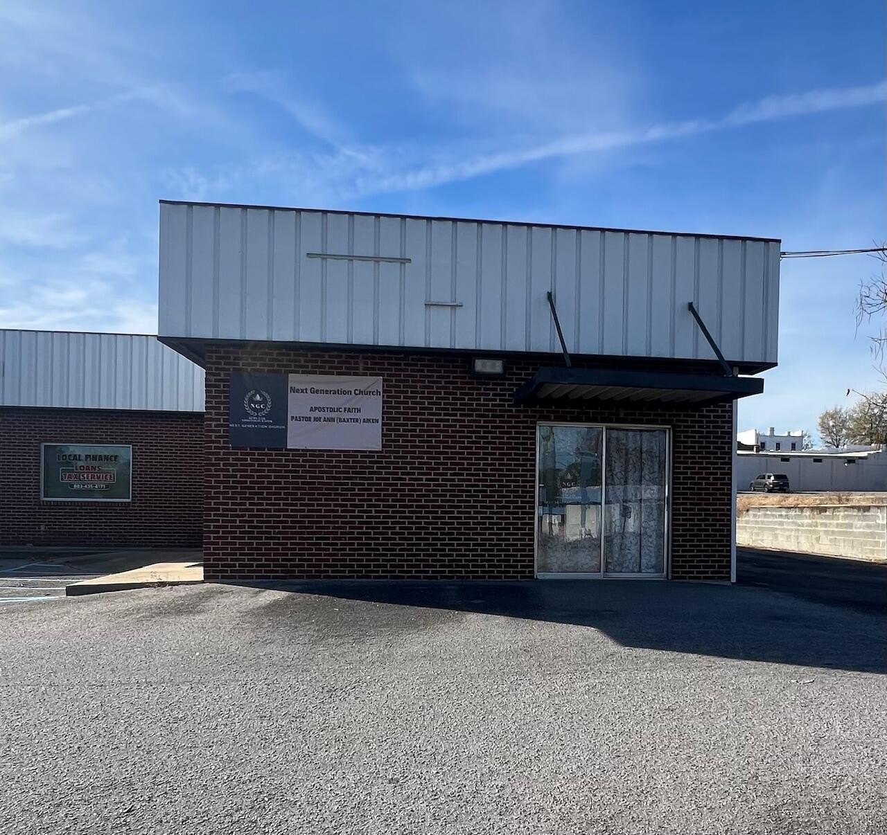 Commercial Space with Drive-Up Windows