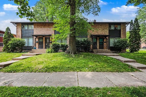 Brick Four-Unit Townhouse