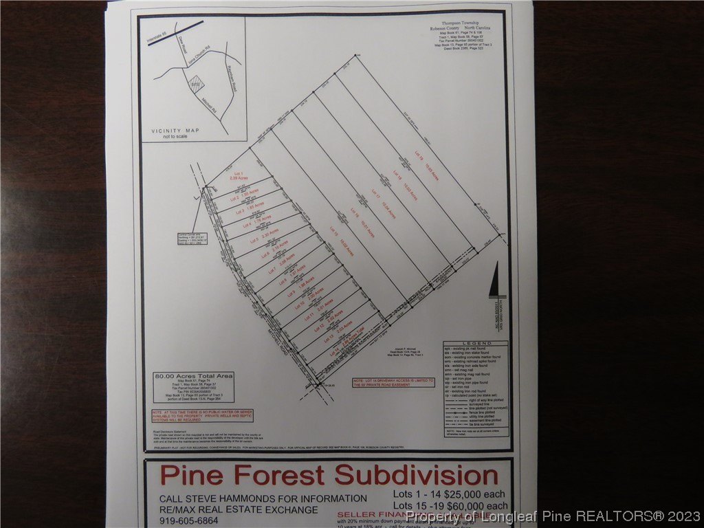 Fairmont, NC Land For Sale