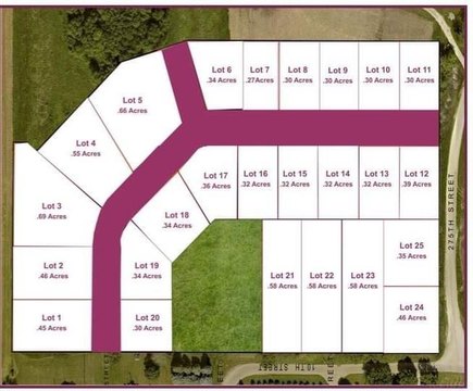 Residential Land in Quasqueton, Iowa