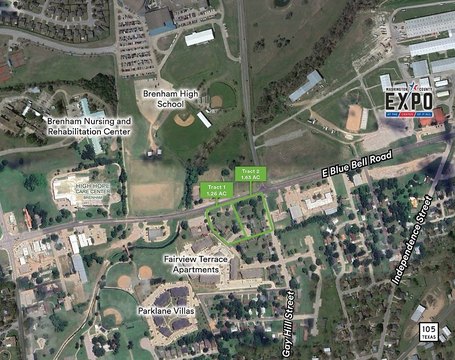 Commercial Land Tract with Road Visibility
