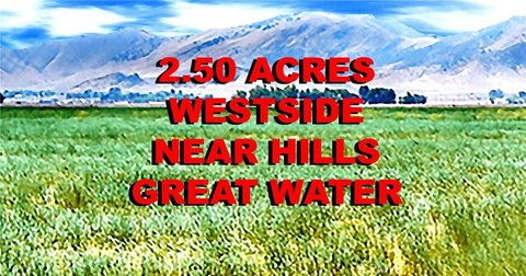 LAND - Santa Margarita, CA