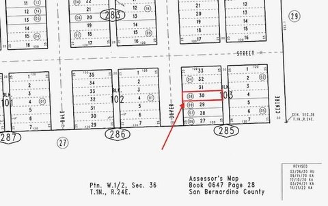 Land/Lot in Vidal, CA