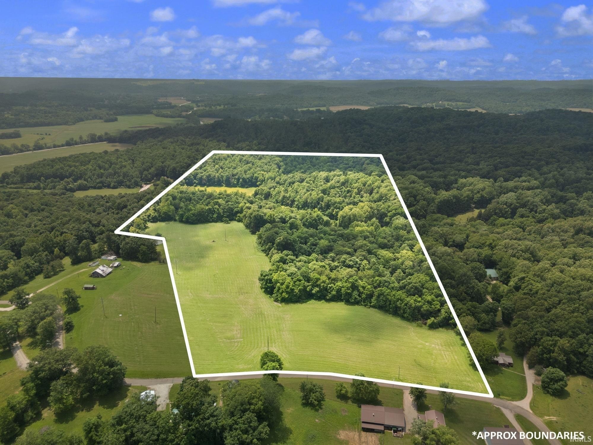 Secluded Land Near French Lick