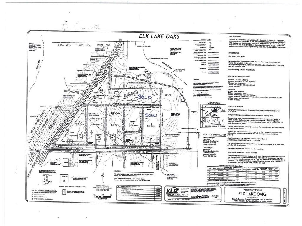 Wooded Lots Near Elk Lake