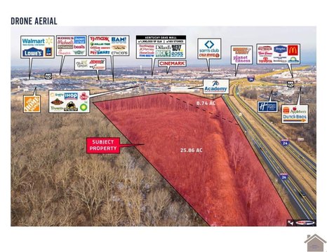 Development Land with Interstate Frontage