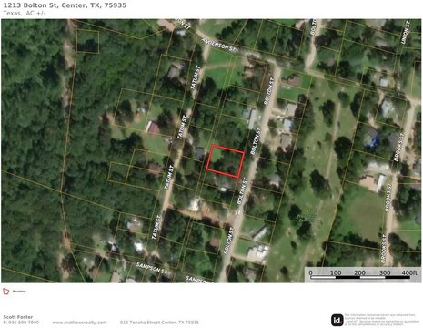 Cleared Lot in Center, TX