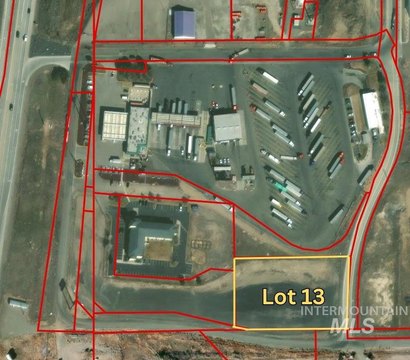 Fenced Commercial Land